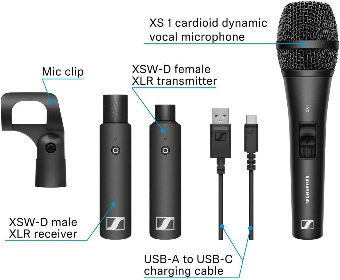 Sennheiser 508484 Wireless Vocal Microphone System