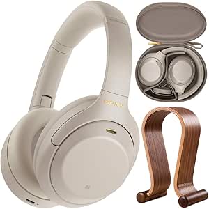 Sony E3SNWH1000XM4S Wireless Noise Cancelling Headphones Bundle