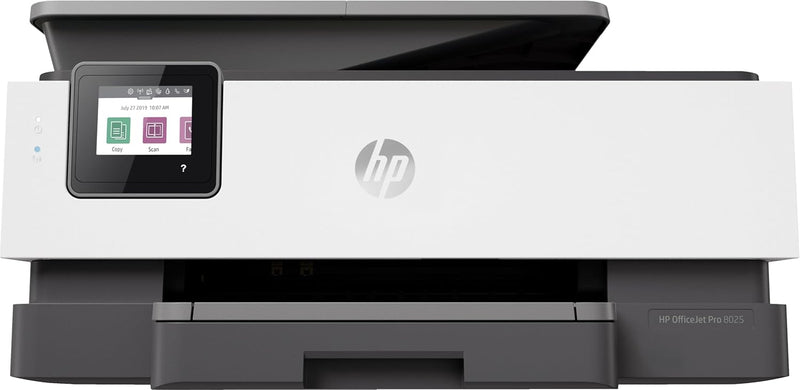 HP 1KR57A OfficeJet Pro 8025 Wireless All-in-One Printer — main product image