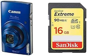 Canon Digital Camera - Wi-Fi & NFC Enabled (Blue)