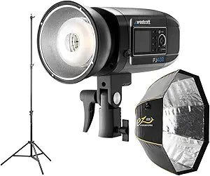 Westcott FJ400 Strobe + Softbox + Light Stand Bundle