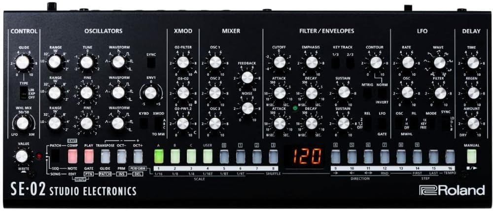 Roland SE-02 Boutique Analog Synthesizer Designer Series