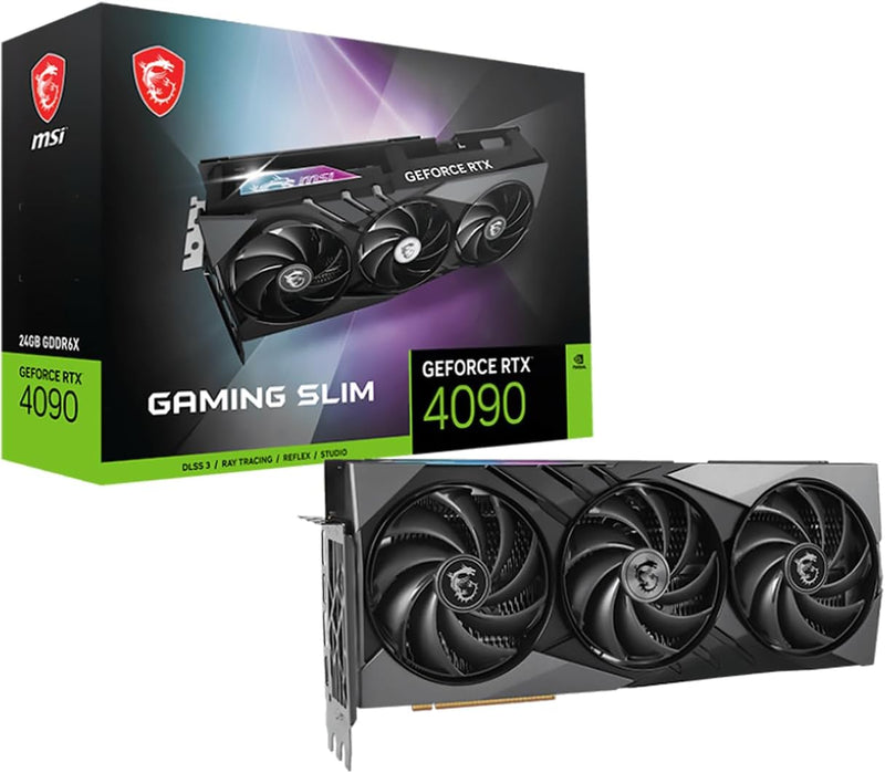MSI RTX 4090 GAMING SLIM 24G GDDR6X Graphics Card — main product image