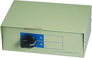 Monoprice 101371 RJ11/RJ12 AB 6P6C 2-Way Switch Box