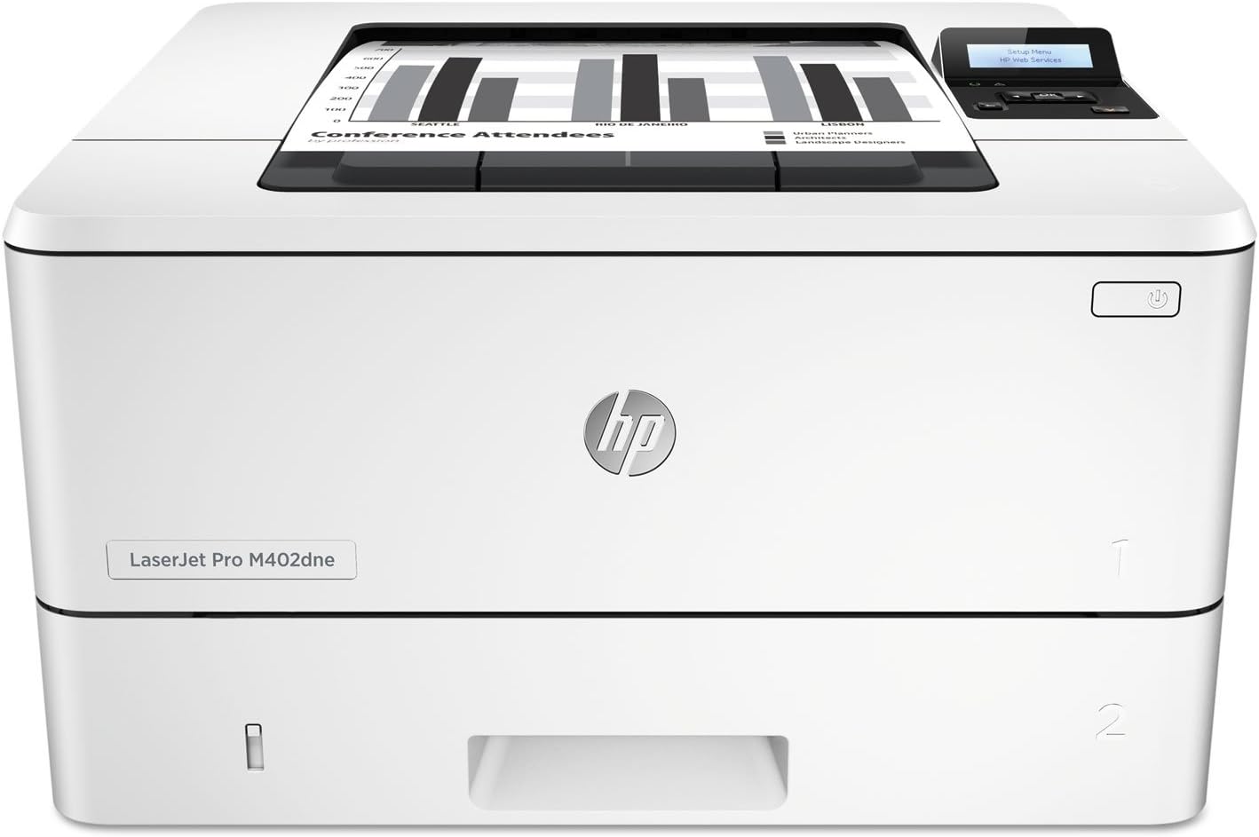 HP C5J91A#BGJ LaserJet Pro M402dne Monochrome Laser Printer