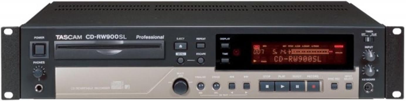 Tascam CD-RW900SL Professional Slot-Loading CD Recorder