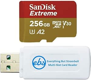 SanDisk 256GB_TF_Extreme_R6 MicroSD Card DJI Pocket 2 Bundle