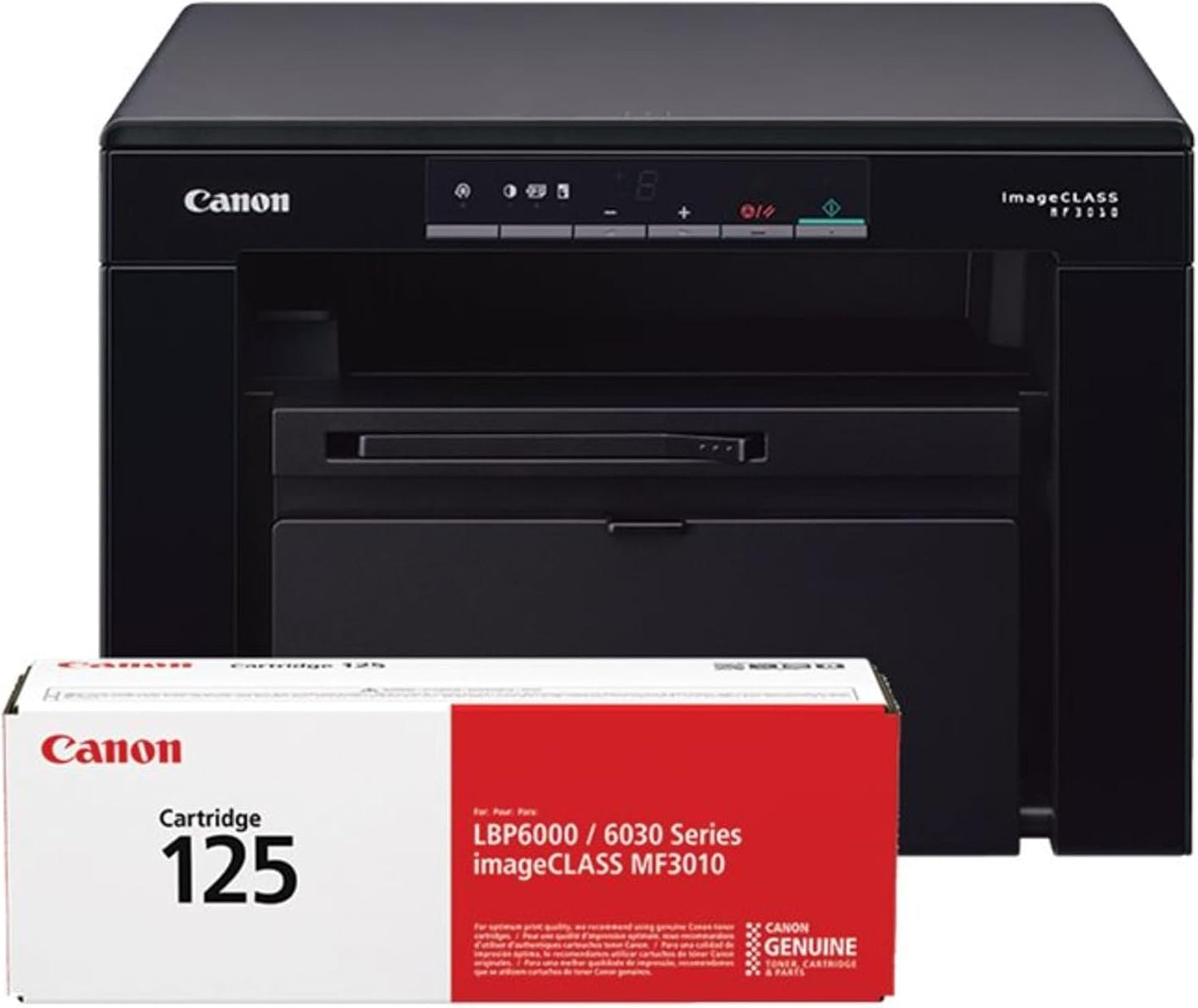 Canon 5252B037 imageCLASS MF3010 Monochrome Laser Printer
