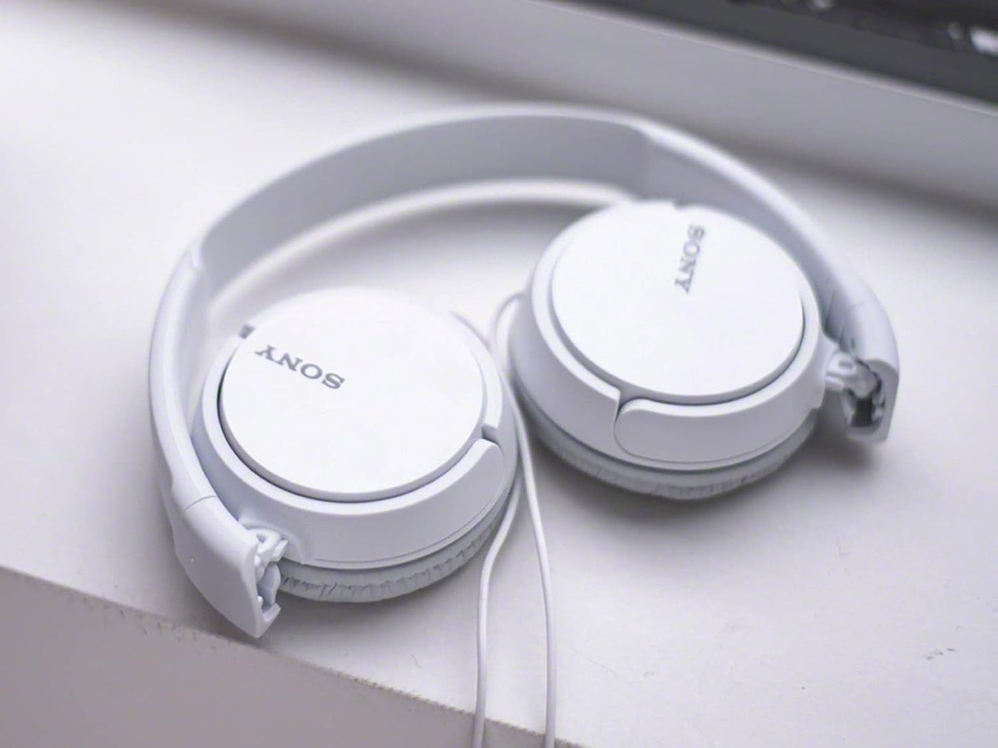 Sony MDRZX110/WHI ZX Series Wired On-Ear Headphones