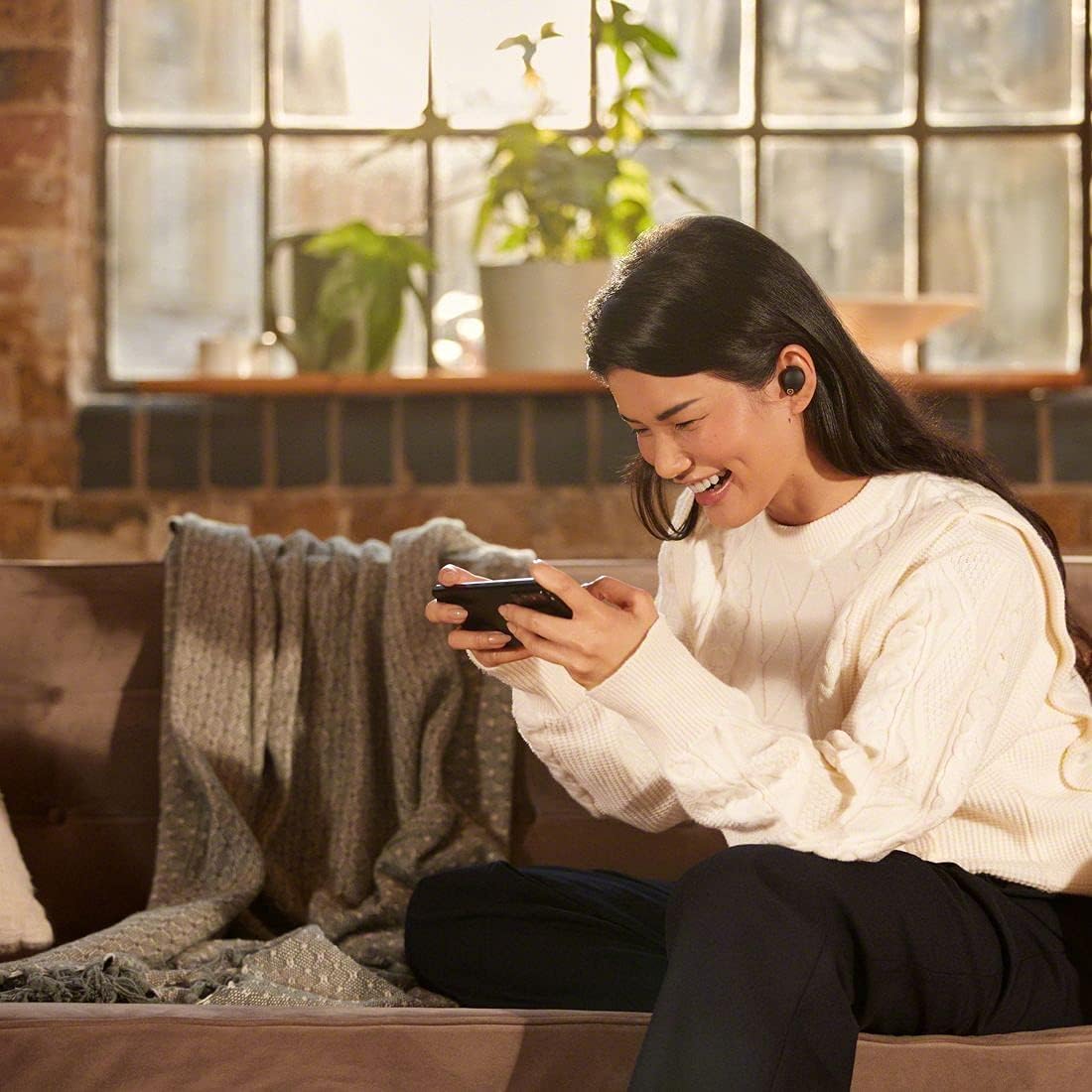 Sony WF1000XM4 Noise Cancelling Wireless Earbuds Black