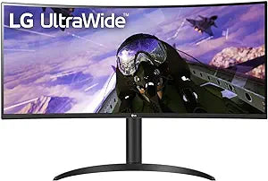 LG 34BP65C-B 34" QHD UltraWide Curved Gaming Monitor 160Hz