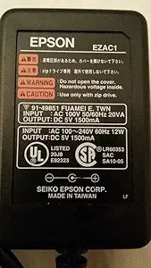 Epson EZAC1 Genuine AC Power Supply Adapter — main product image