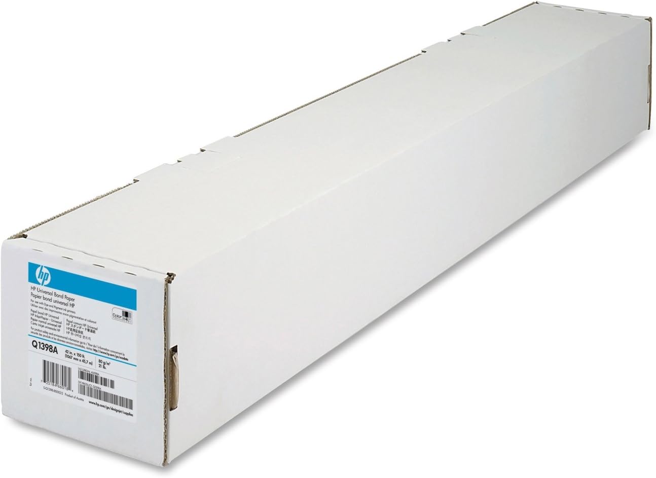 HP Q1398A Universal Bond Paper Roll 42" x 150'