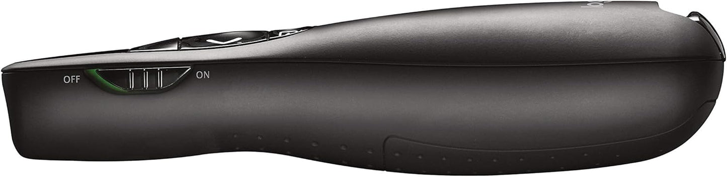 Logitech R400 Wireless Presentation Remote with Laser (Renewed)