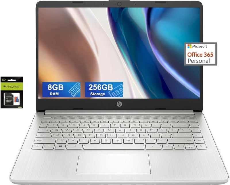HP Ultralight Laptop Intel N4120 8GB RAM 256GB Storage — main product image