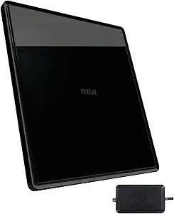 RCA ANT1750F Amplified Digital Flat Indoor TV Antenna 1080p