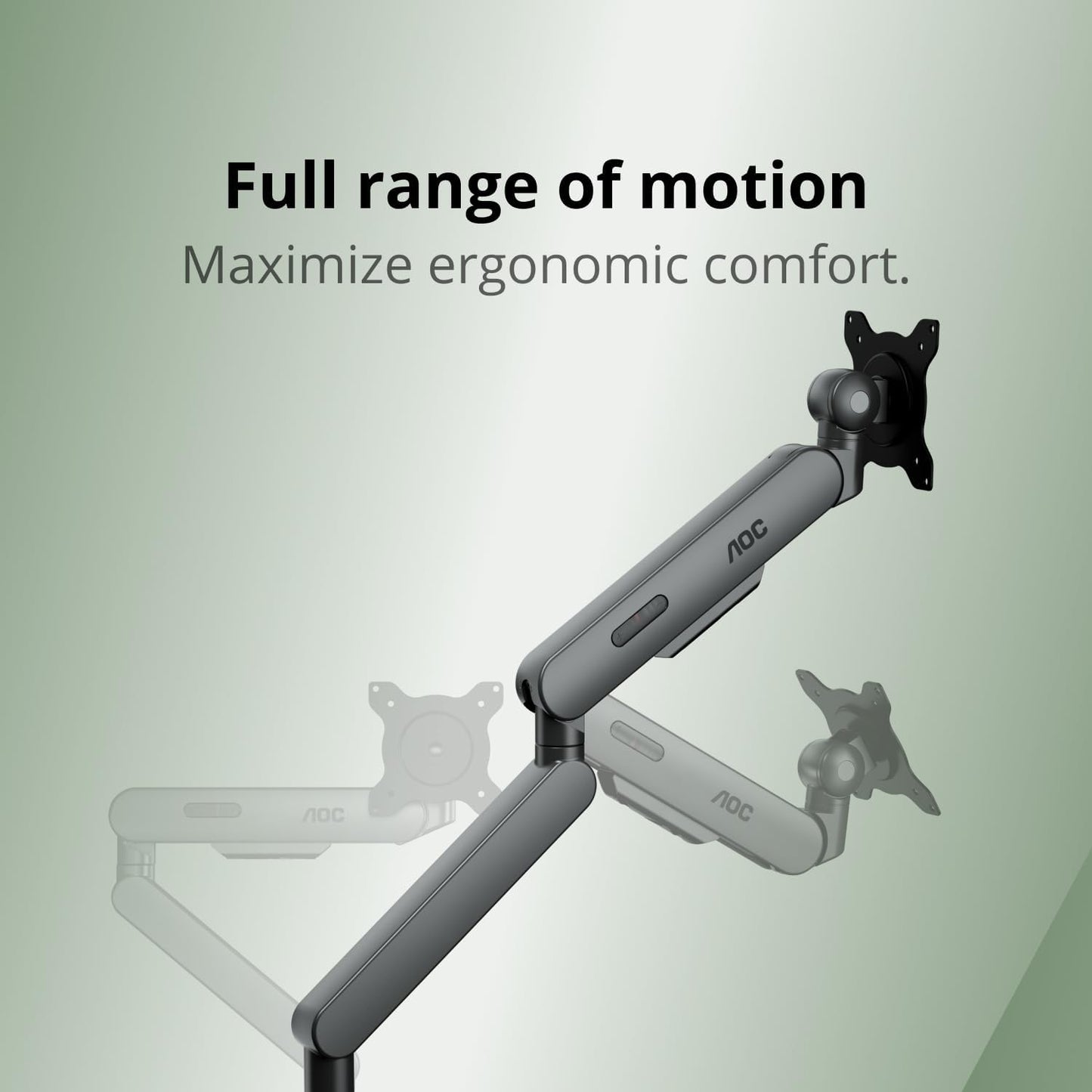 AOC AM400G Single Monitor Arm Desk Mount Vesa