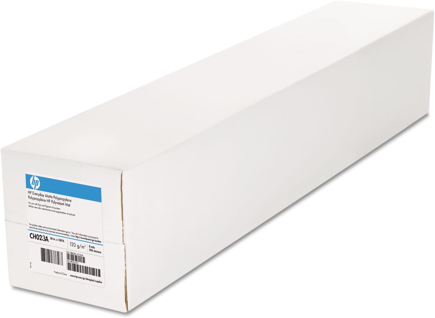 HP CH023A_azty Everyday Matte Polypropylene Film 36" x 100 ft