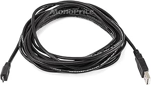 Monoprice 5138 - 15ft USB 2.0 A to Micro B Cable