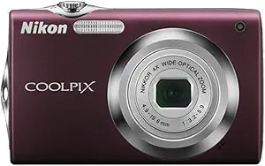Nikon S3000 Plum Coolpix 12MP Digital Camera 4x Zoom