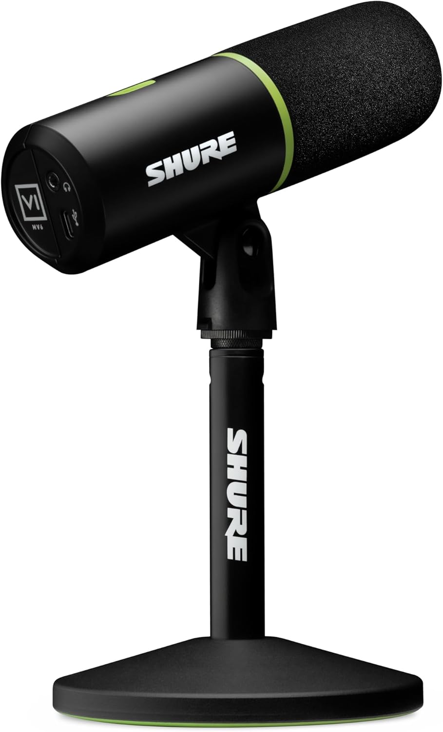 Shure MV6 Gaming Microphone: USB, Dynamic, Noise Cancelling