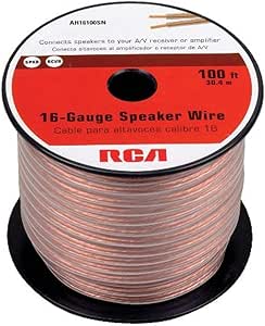 RCA AH16100SR 100 Ft. 16-Gauge Speaker Wire — main product image