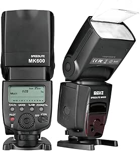 Meike MK600 TTL Speedlight Camera Flash DSLR