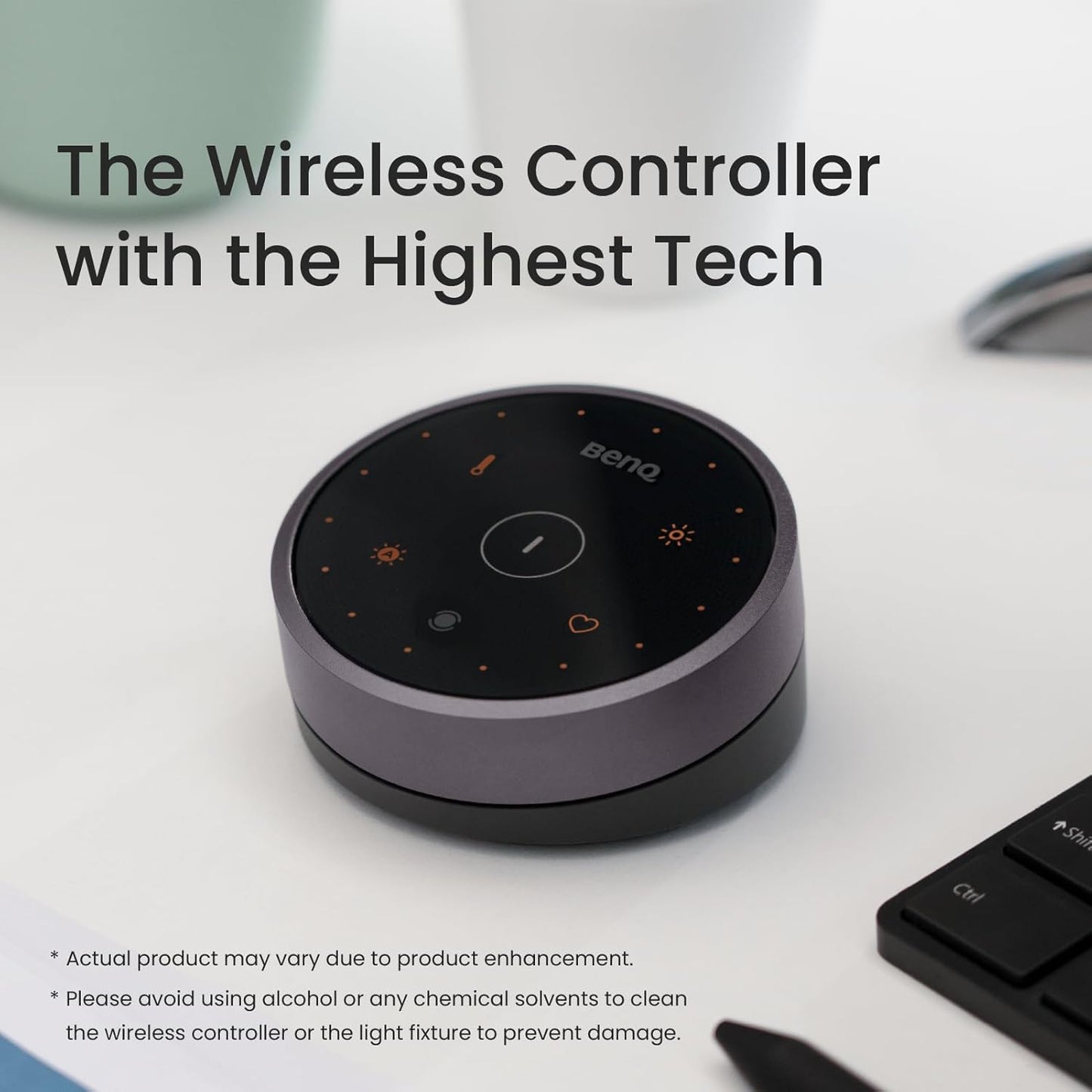 BenQ ScreenBar Halo: LED Monitor Light with Wireless Control