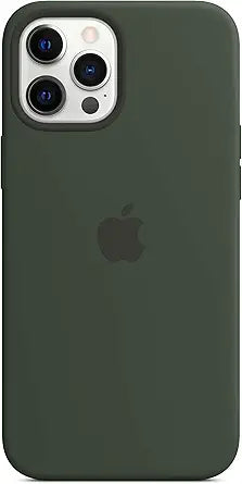 Apple iPhone 12 Pro Max MagSafe Silicone Case Green — main product image
