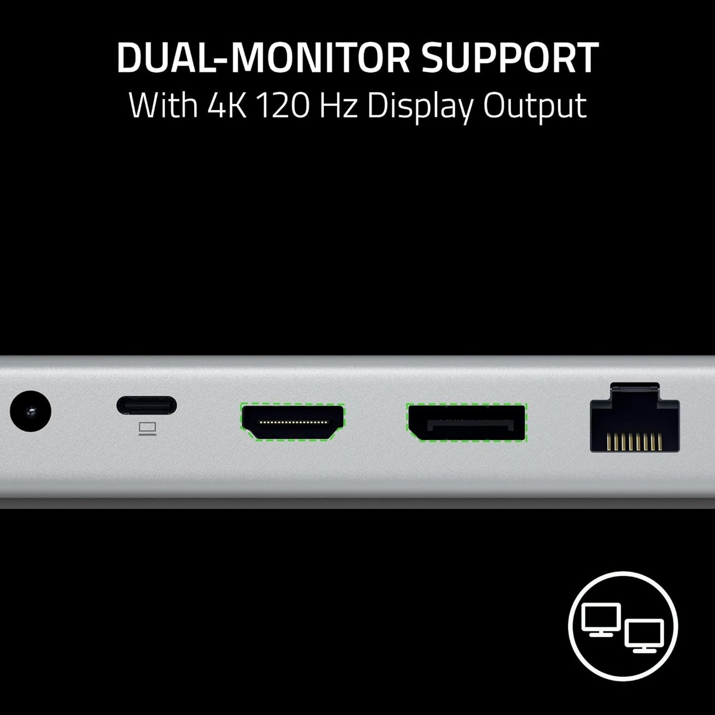 Razer RC21-02280200 USB 4 Dock Mercury