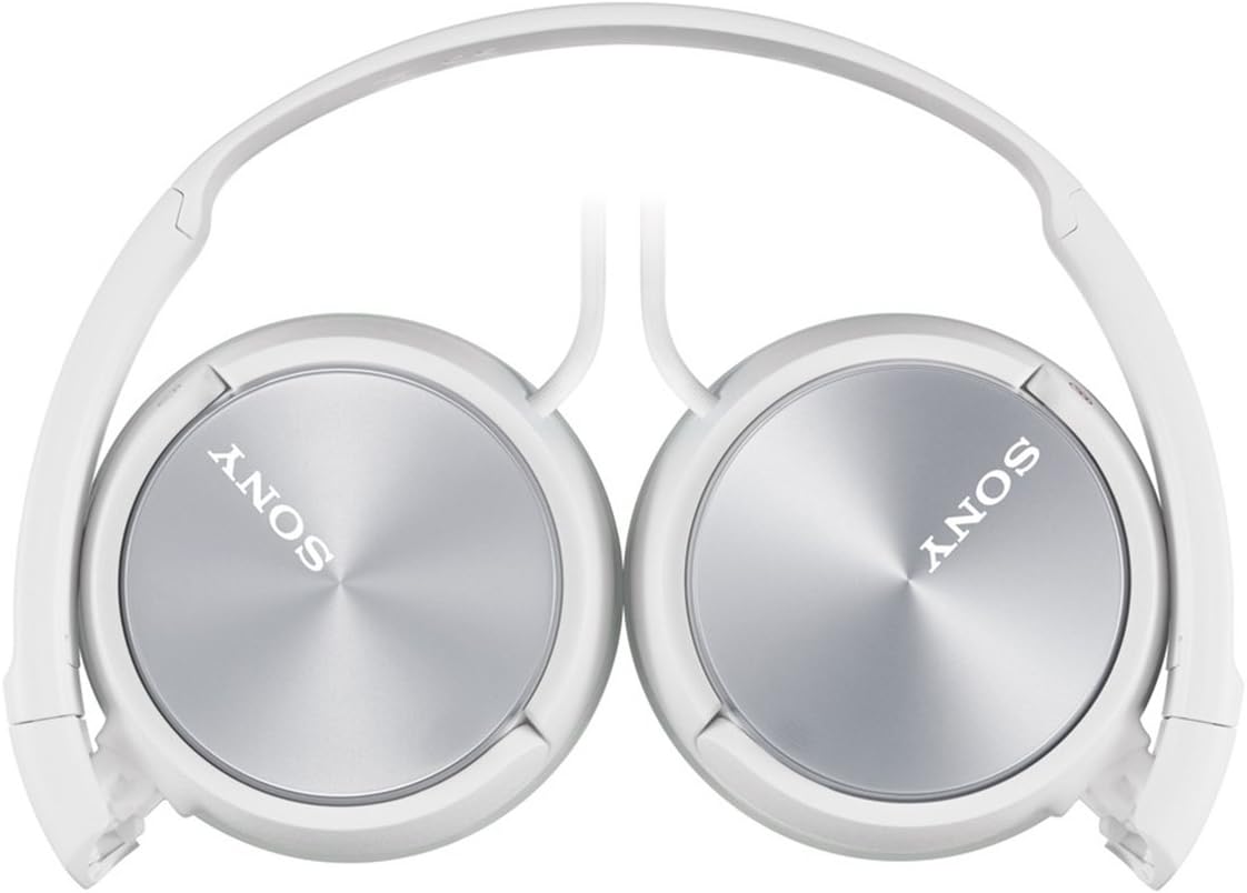 Sony MDRZX310W Foldable Metallic White Headphones