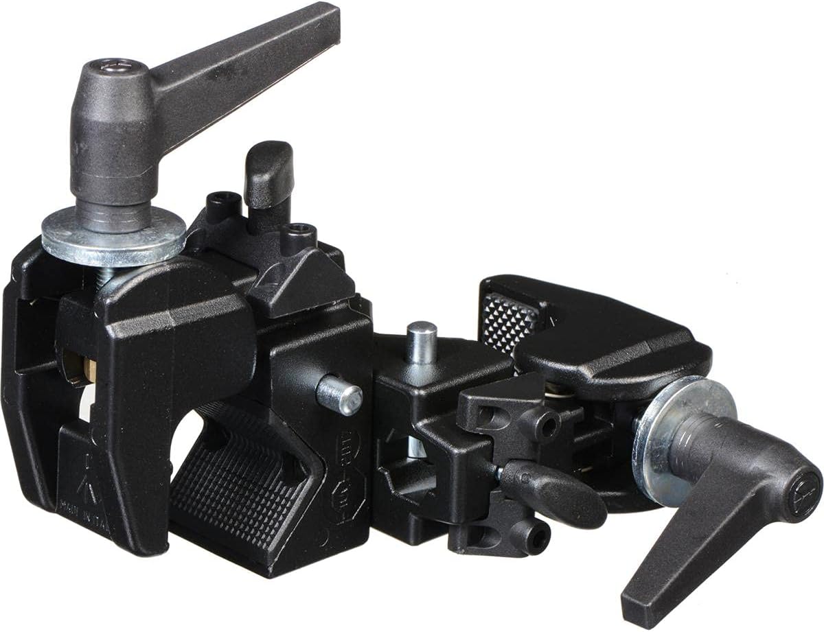 Manfrotto 38 Double Super Clamp - Lighting Fixture Mount