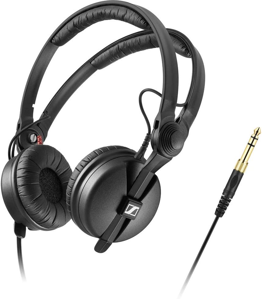 Sennheiser HD 25 Monitor - Headphones Bundle - Case & Holder