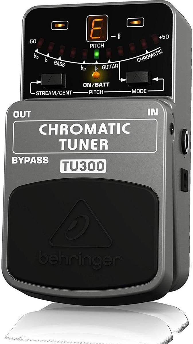 Behringer TU300 Chromatic Guitar Bass Tuner Pedal