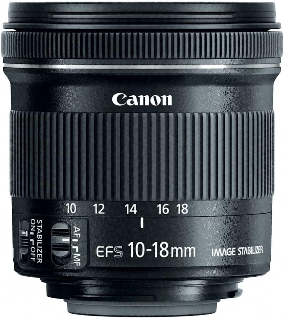 Canon EF-S10-18 IS STM 10-18mm f/4.5-5.6 Wide Angle Lens