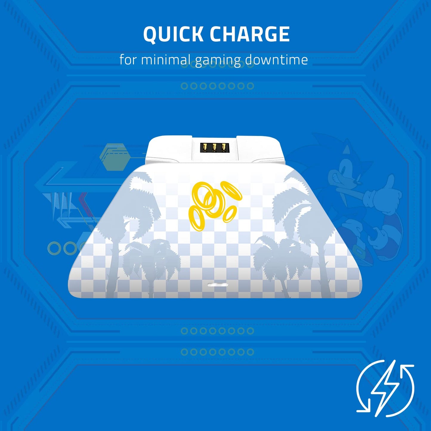 Razer RZ87-04720100 Sonic the Hedgehog Xbox Controller Charging Stand