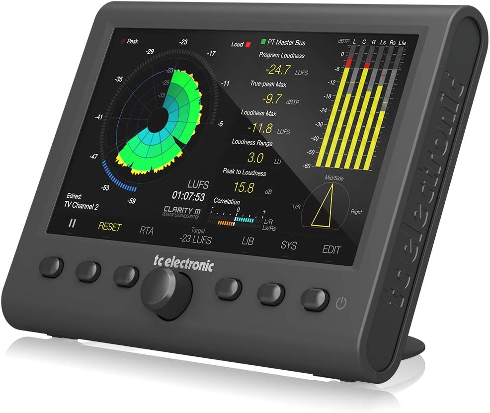 TC Electronic CLARITY M V2 Studio Loudness Meter