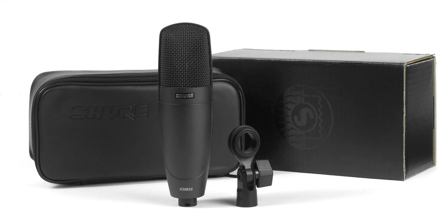 Shure KSM32/CG Cardioid Condenser Studio Microphone