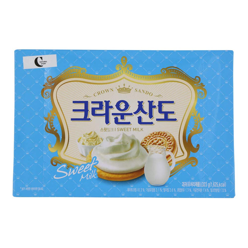 Crown Sando Sweet Milk Cookies - Korean Snack — main product image