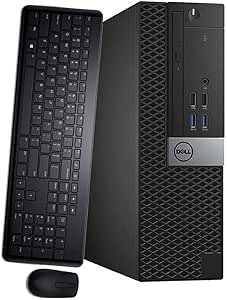 Dell Optiplex 3040 SFF i5-6500 16GB 512GB SSD WiFi Win10 Pro (Renewed)