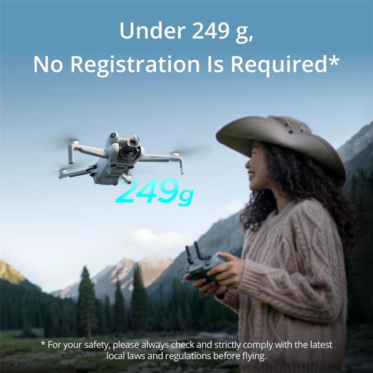 DJI Mini 4 Pro Fly More Combo RC 2 4K Drone