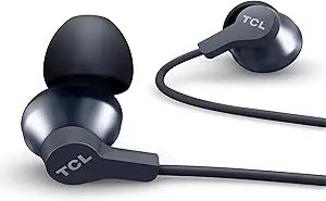 TCL ELIT100BL Hi-Res In-Ear Wired Noise Isolating Earbuds