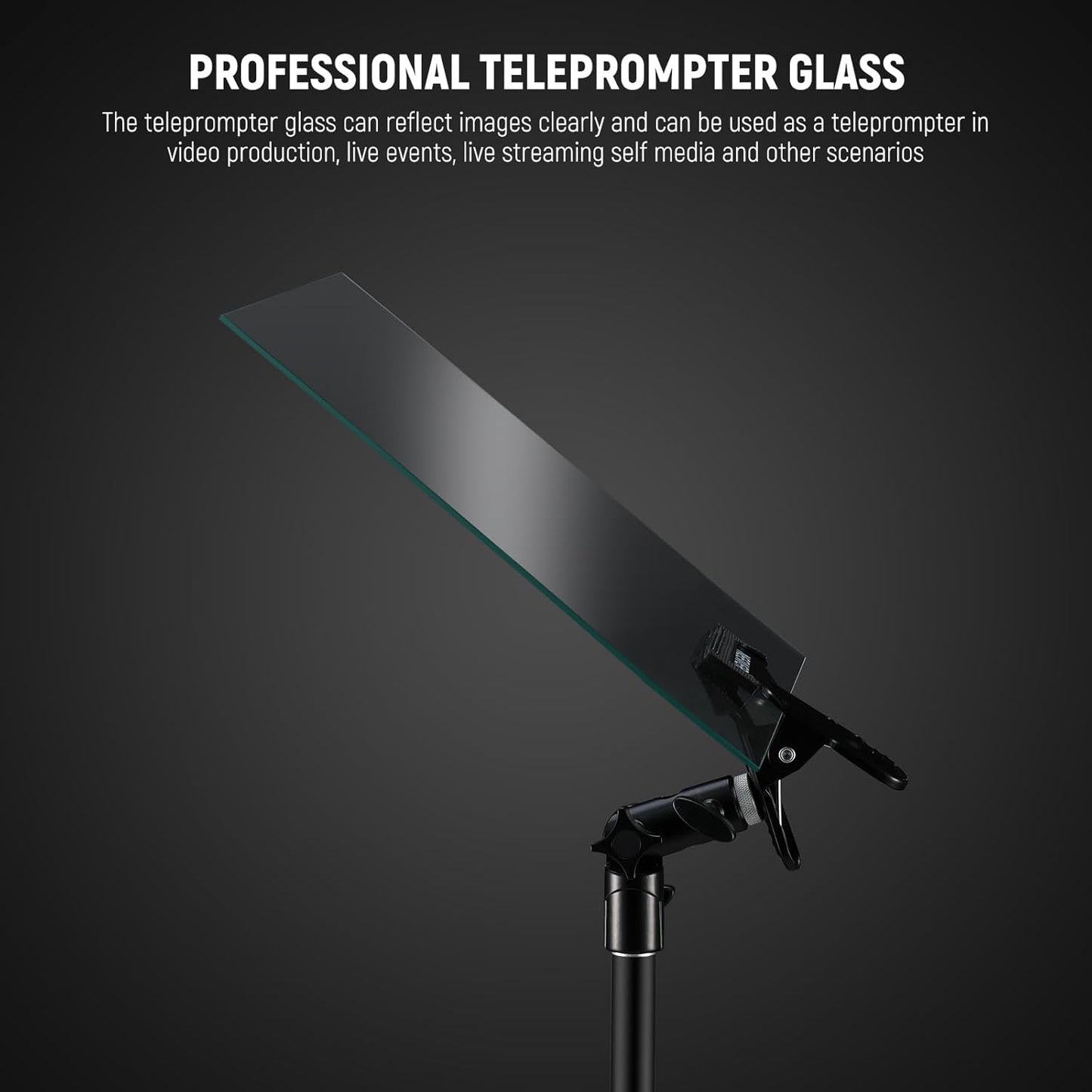 Neewer 33000084 14" Teleprompter Beam Splitter Glass
