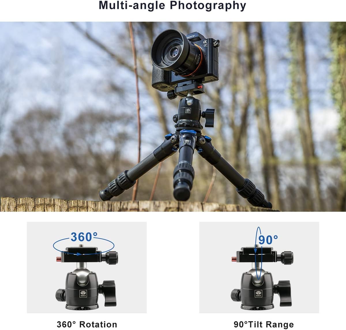 Sirui 103029 B-00K Camera Tripod Ball Head 22lbs