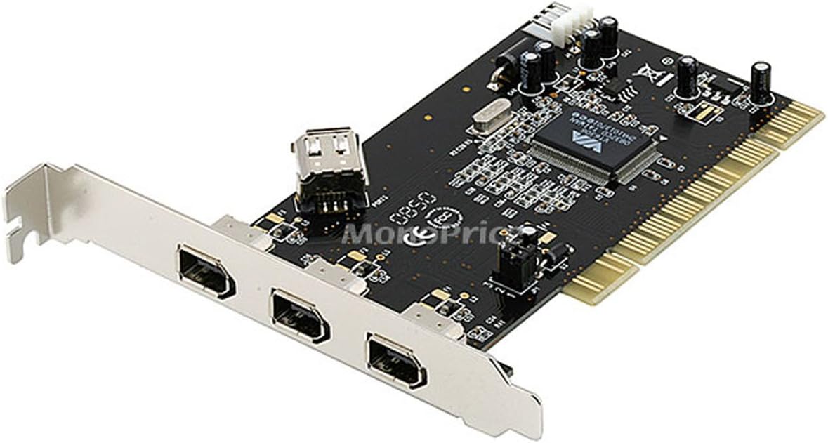 Monoprice 100157 FireWire Card Kit with Software