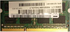 HP 640849-001 4GB PC3-10600 SODIMM Memory