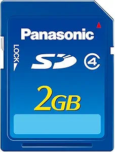 Panasonic RP-SDN02GU1A 2GB Hi Speed SDHC Card