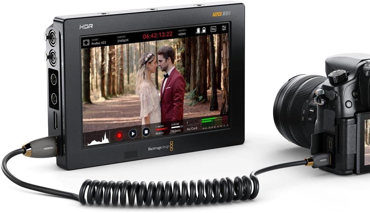 Blackmagic Design OB02408 Video Assist 5" 12G HDR Monitor
