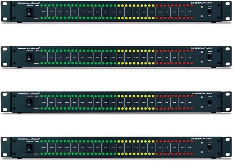 American Audio 82200 MKII DB Sound Volume LED Display - 4 Pack — main product image
