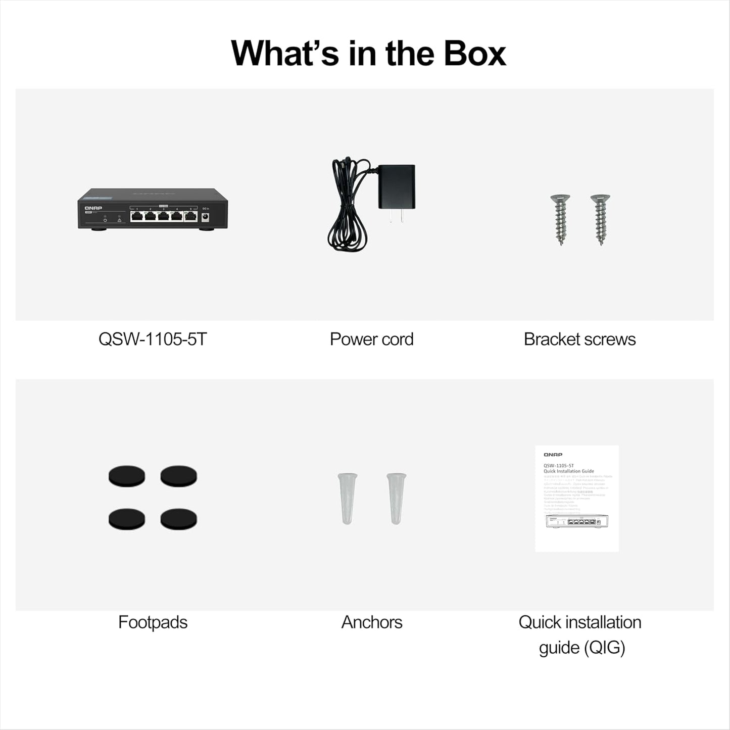 QNAP TS-873A-SW5T-US 8-Bay NAS with 2.5GbE Switch